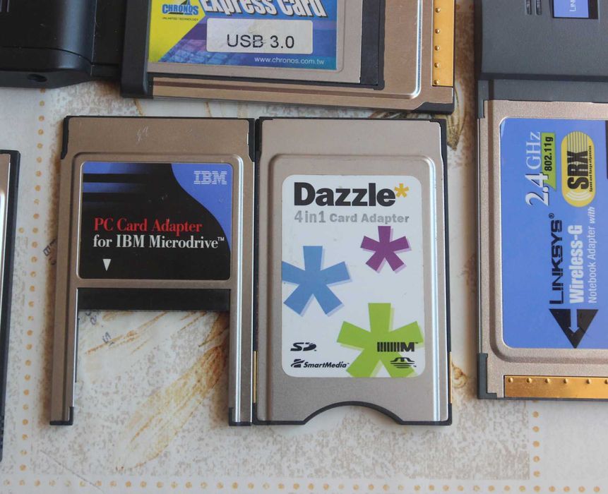 Четец за карти на pcmcia