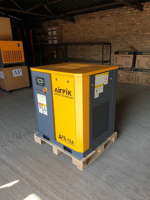 Компрессор винтовой APD-10A, -1,1 куб.м, 7,5кВт, AirPIK