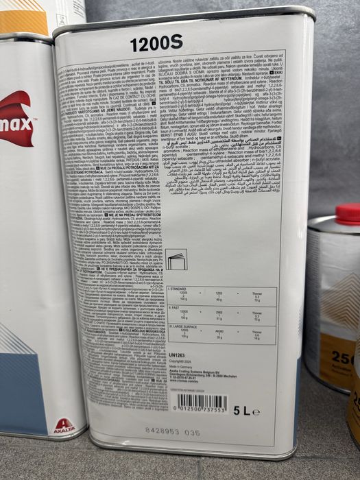 Lac Cromax 1200S 15 litri + 7,5 litri transport gratuit