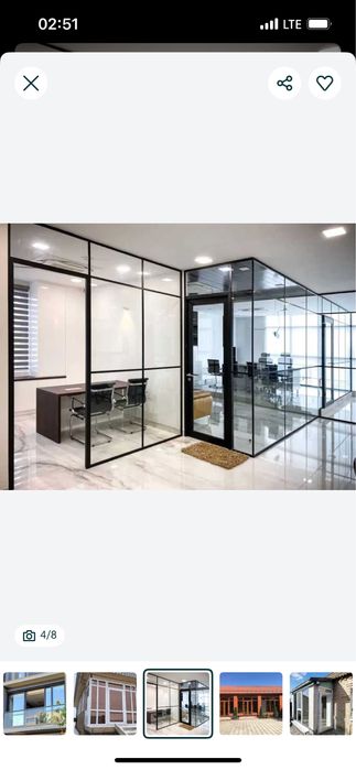 Алюминовые Окна Двери Витражи