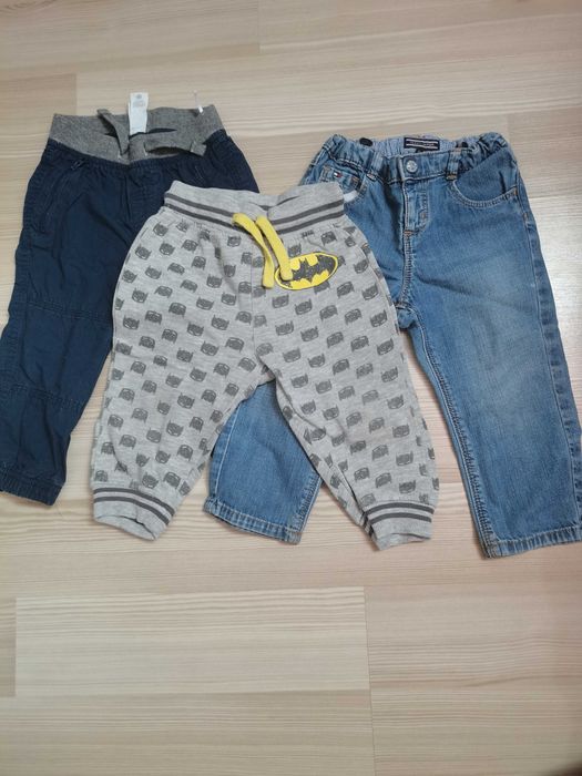 Set pantaloni lungi mărimea 80 Tommy Hilfiger+So cute+Batman
