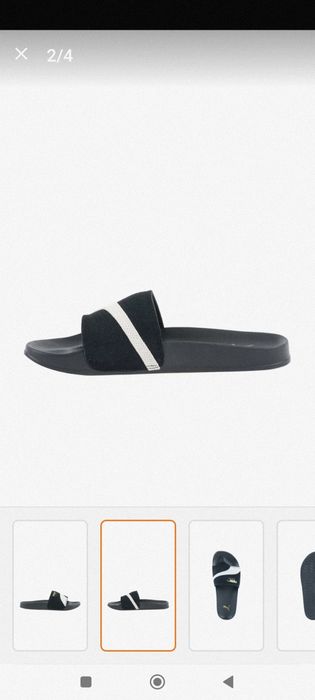 Чехли Puma, естествена кожа-велур