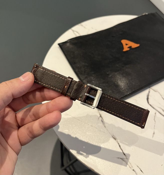 Curea de ceas 20 mm lucrata manual din piele premium Togo