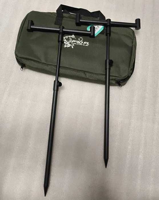 SET 2 BUZZ BARI FEEDER CU 2 posturi si 2 picheti reglabili plus geanta