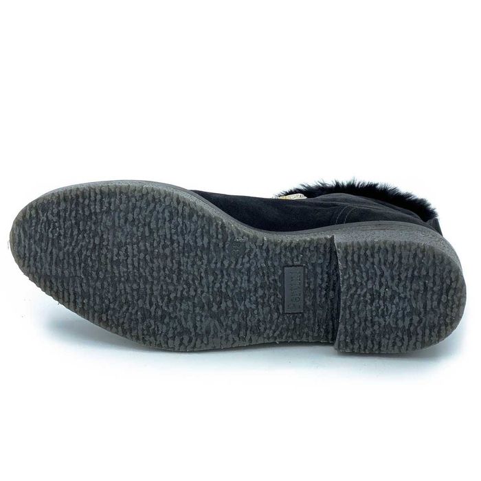 Испанские замшевые утепленные полусапожки 37.5-38 размер