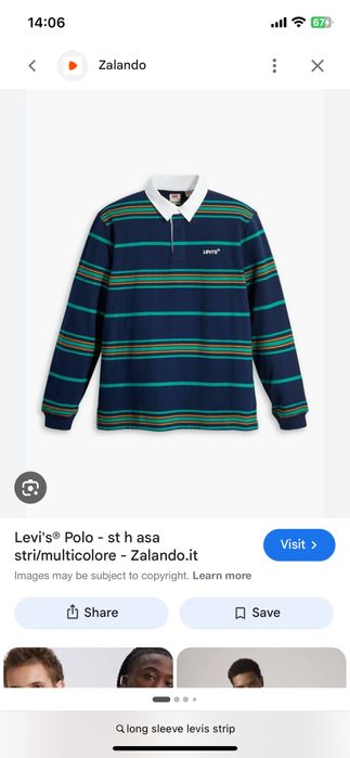 Толстовка лонгслив Levi’s