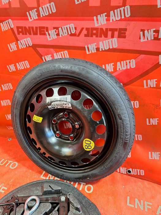 KIT Roata Rezerva SLIM 5x110 16'' OEM Opel Meriva Astra H SAAB NOUA