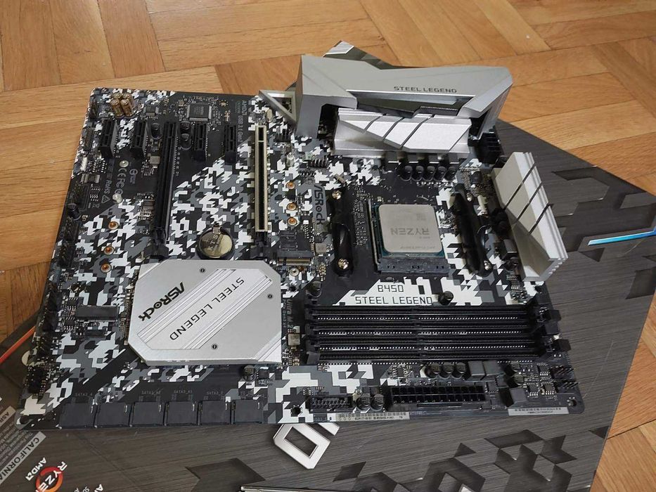 AMD Ryzen 5 5600X + AsRock B450 Steel Legend