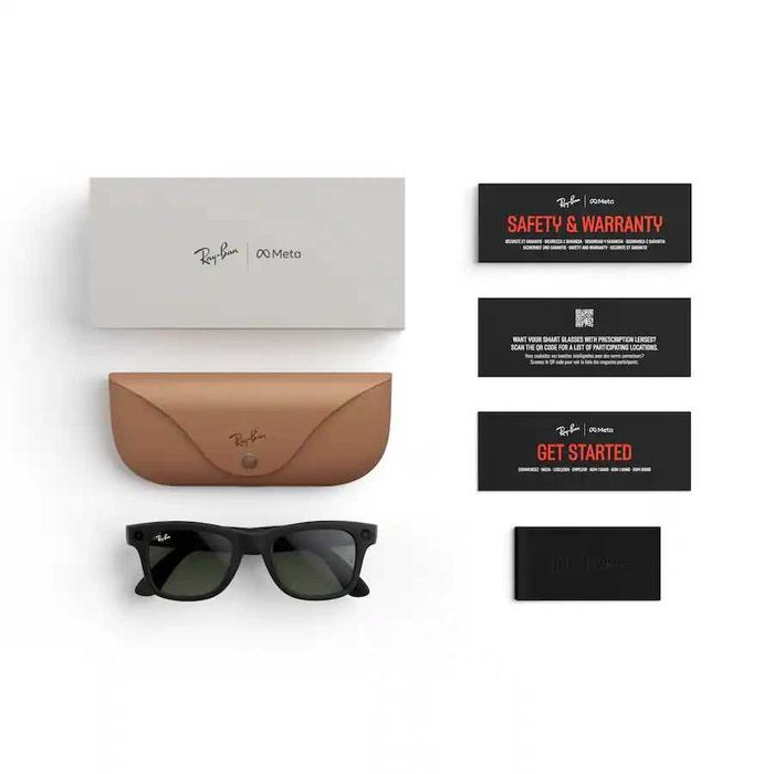 Ray-Ban Meta Wayfarer RW4006 Transitions Graphite Green 50mm