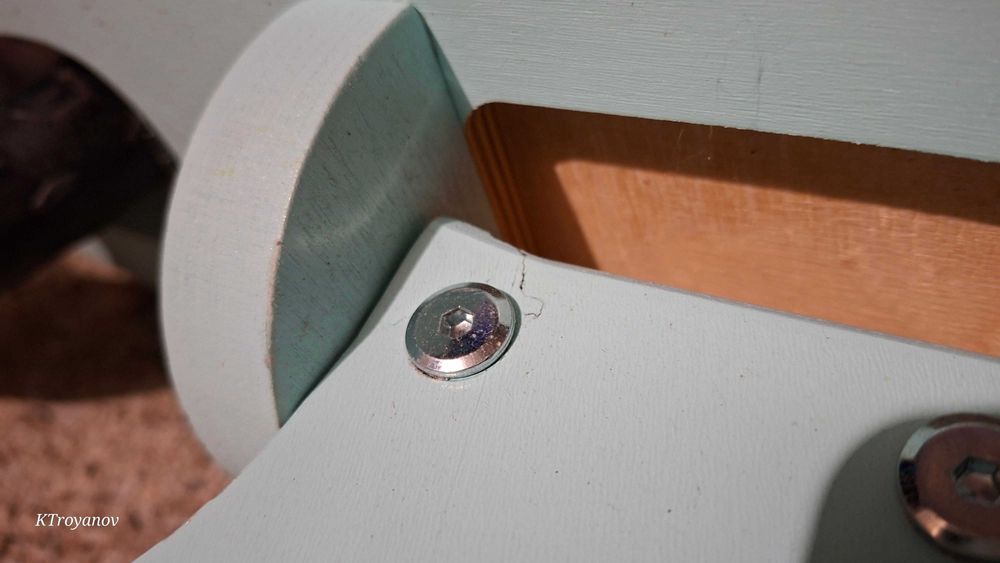 Детски дървен баланс скутер