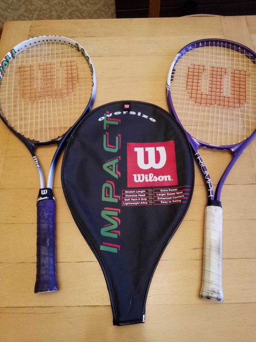 2 тенис ракети Wilson