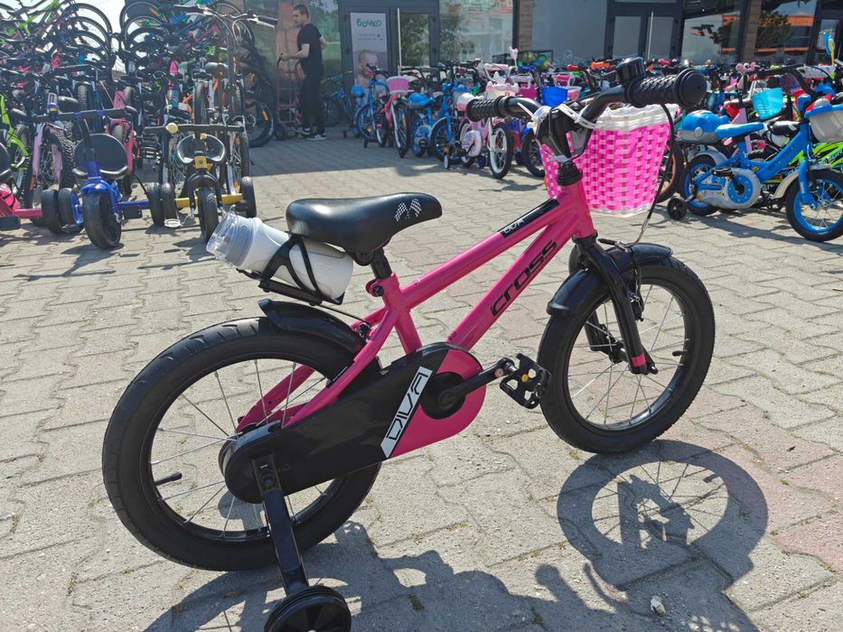 CROSS Велосипед 14" DIVA розов