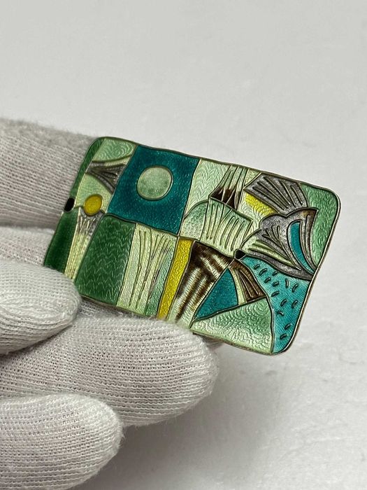 BROSA ARGINT 925 - 'Spring' by David Andersen + Email -Norway -1950-55