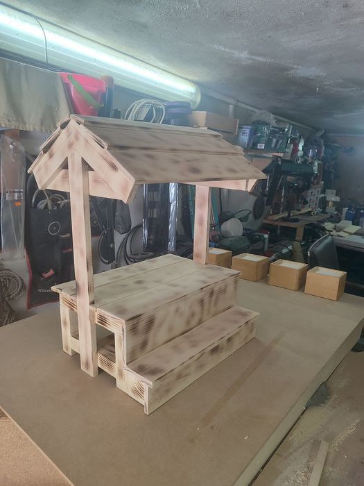 Сергия за поставяне на продукти или бурканчета за подправки