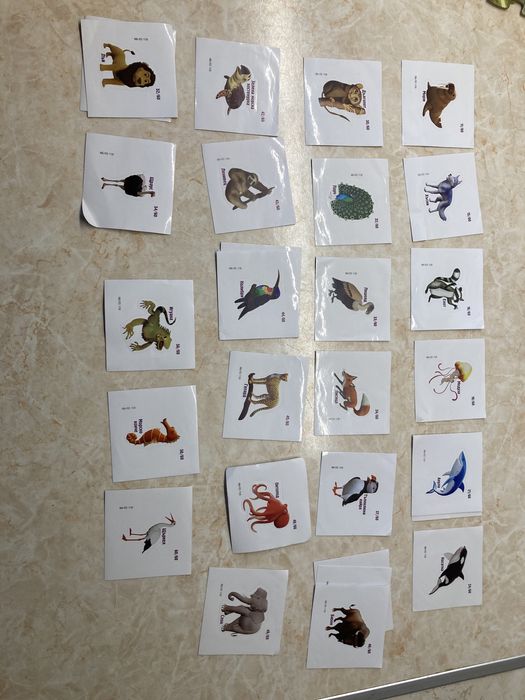 Пъзел и стикери kaufland колекция