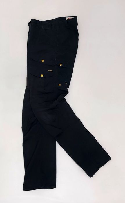 Pantaloni outdoor FJALLRAVEN G1000, mărimea 52 (long) ptr bărbați, muncă, vânătoare, munte, trekking, Suedia.