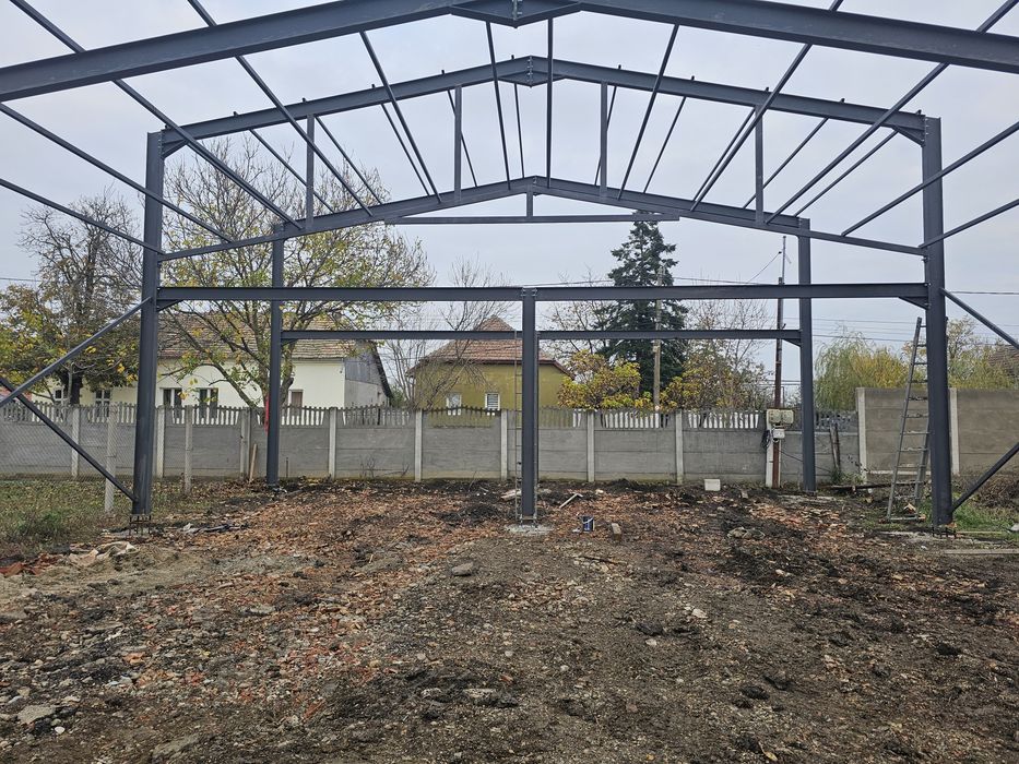Vand hale metalice  dor facem mai multe mărimi la comanda
