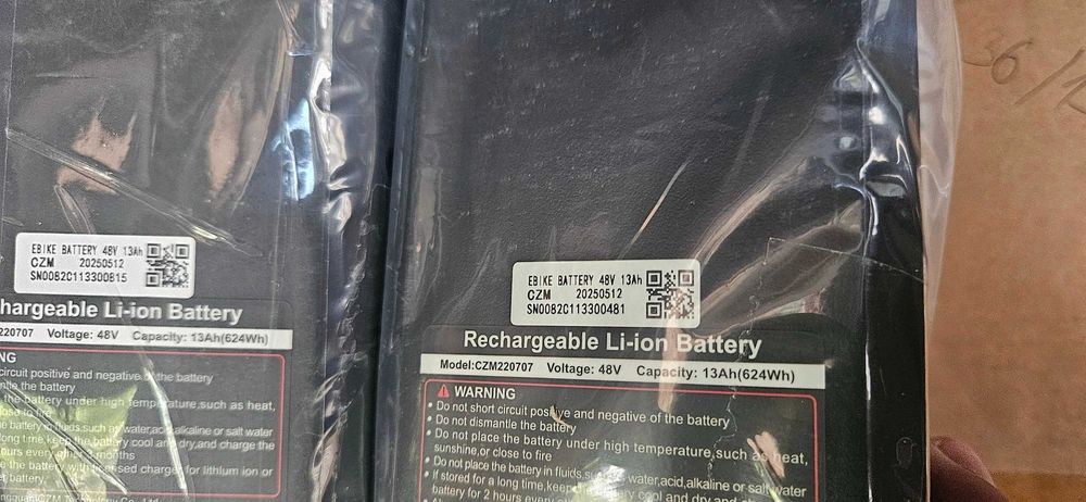 литиеви батерии маркови 36в/48в