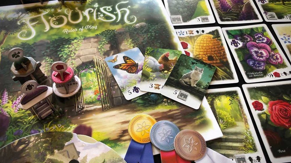 Flourish boardgame настолна игра