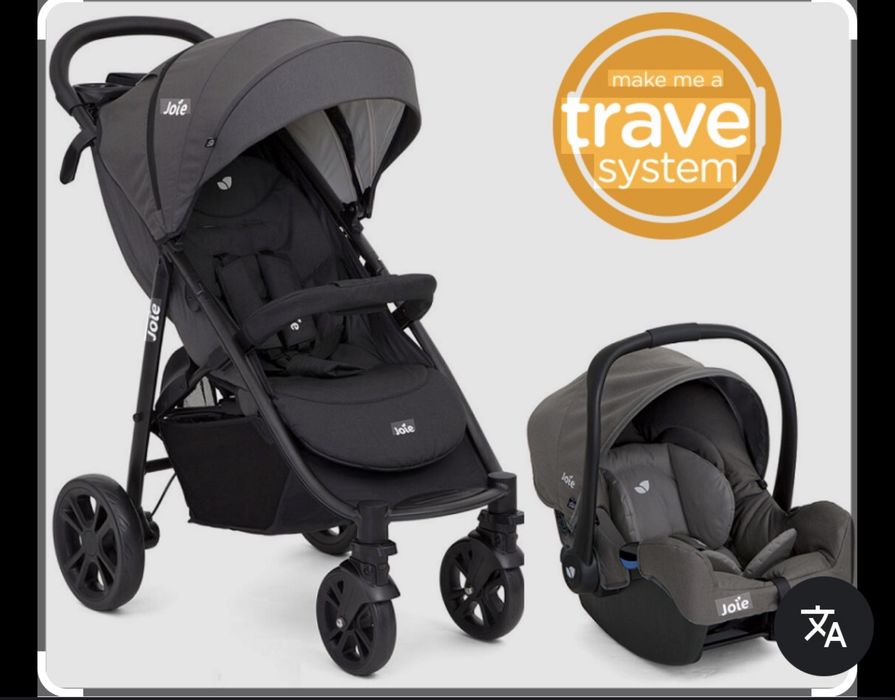 Продам коляску с автолюлькой