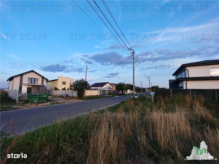 Teren intravilan pentru constructii stradal, 2965 mp, cu toate utilita