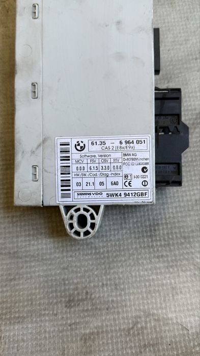 CAS Комфорт модул за БМВ 1 3 Серия Е87 Е90