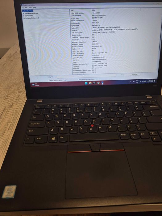 Laptop Lenovo T480