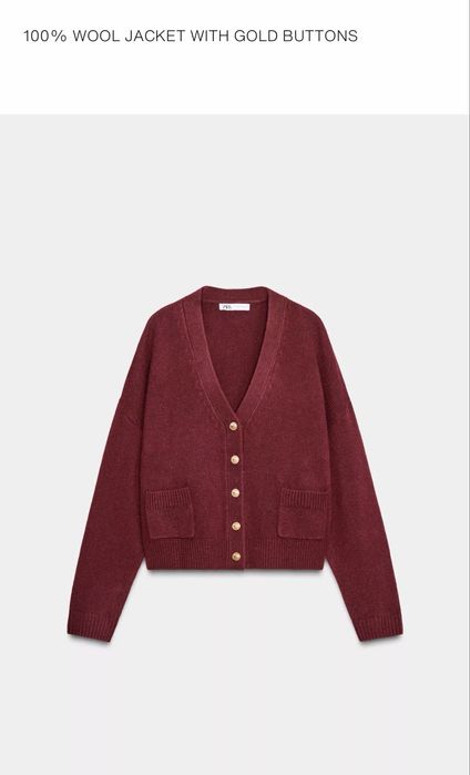 Нова жилетка - 100% вълна - Zara