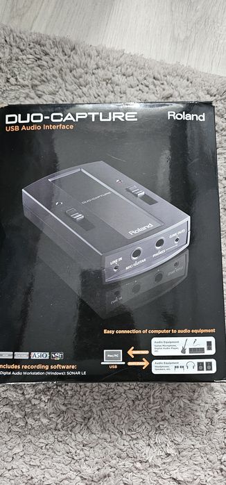 interfață audio USB portabilă Roland Duo-Capture (UA-11)