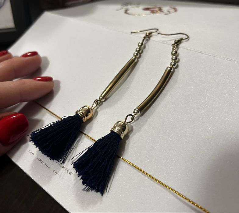 Дълги висящи обеци ( обици )