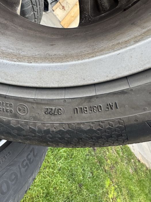 Set jante originale mercedes GLC CU ANVELOPE IARNA 235/60/18 ca noi