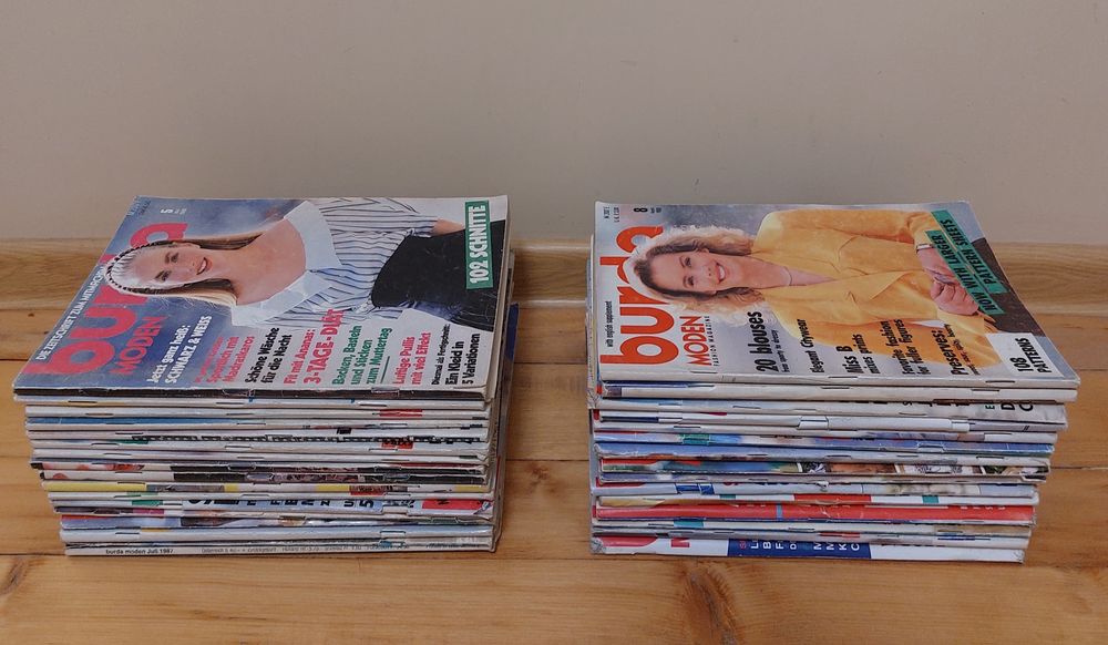 Стари издания на списание burda