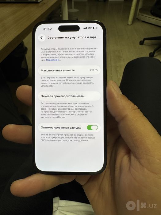 Iphone 14 Pro Masla 83% Dual sim