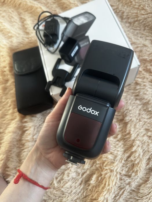 Вспышка godox + синхронизатор