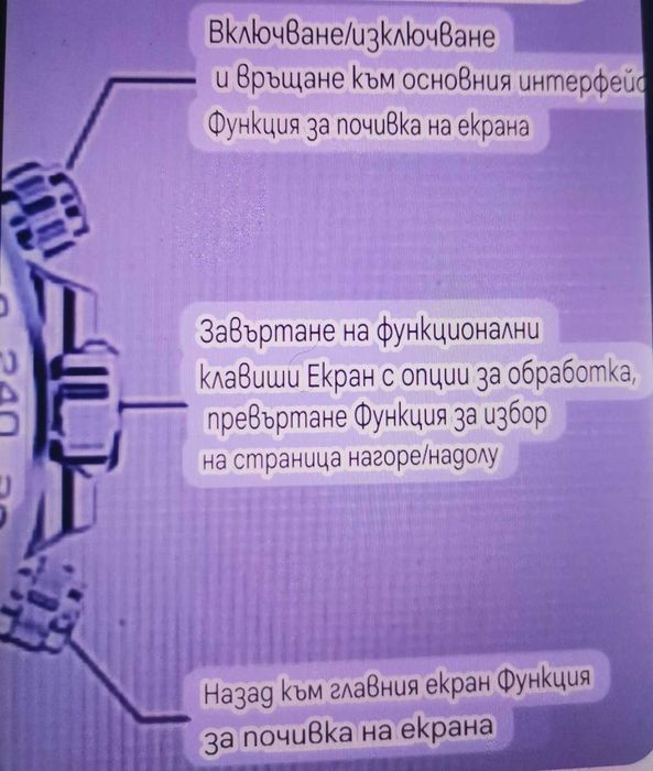 Смарт часовник -мъжки - нов!