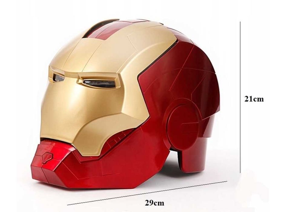 Маска Електронен шлем Marvel Iron Man Железния човек светещи очи