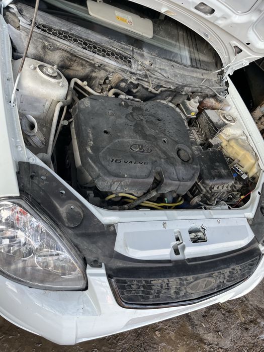 Приора2 разбор,Двигатель кпп тросик