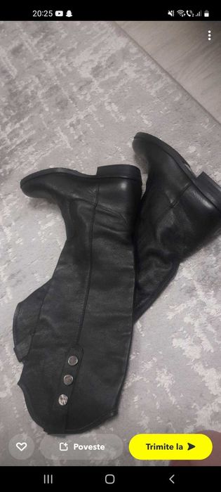 Cizme din piele naturala noi