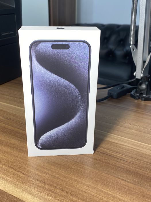 iPhone 15 Pro• 128 GB • Blue Titanium