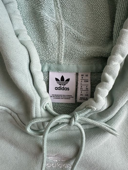 Adidas худи, цвят мента, р-р 36