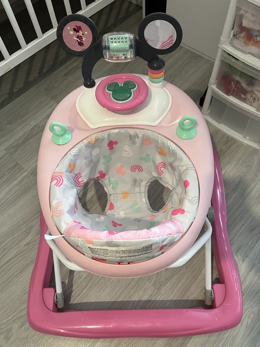 Музикална проходилка Bright Starts Disney Baby - Minnie Mouse, розова