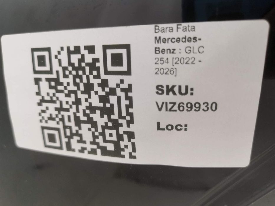 Мерцедес-Бенц ГЛЦ / Mercedes-Benz GLC 254 Оригинален преден бампер в д