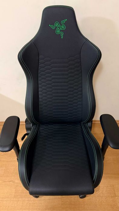 Gaming стол Razer Iskur X, Зелен / Като нов