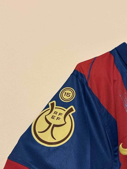 Тениска FC Barcelona с Lamine Yamal от финала на Суперкупата! -  НОВА!