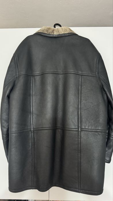 Дубленка мужская натуральный мех (цигейка)