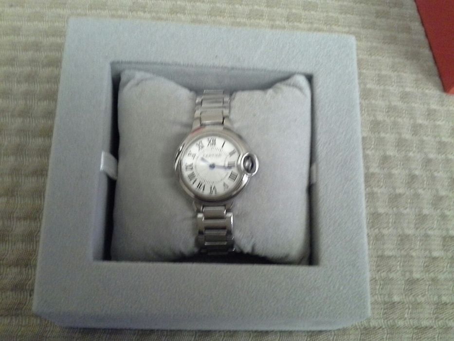 Ceas Junghans Ceramic Mega Solar si ceasuri Cartier dama