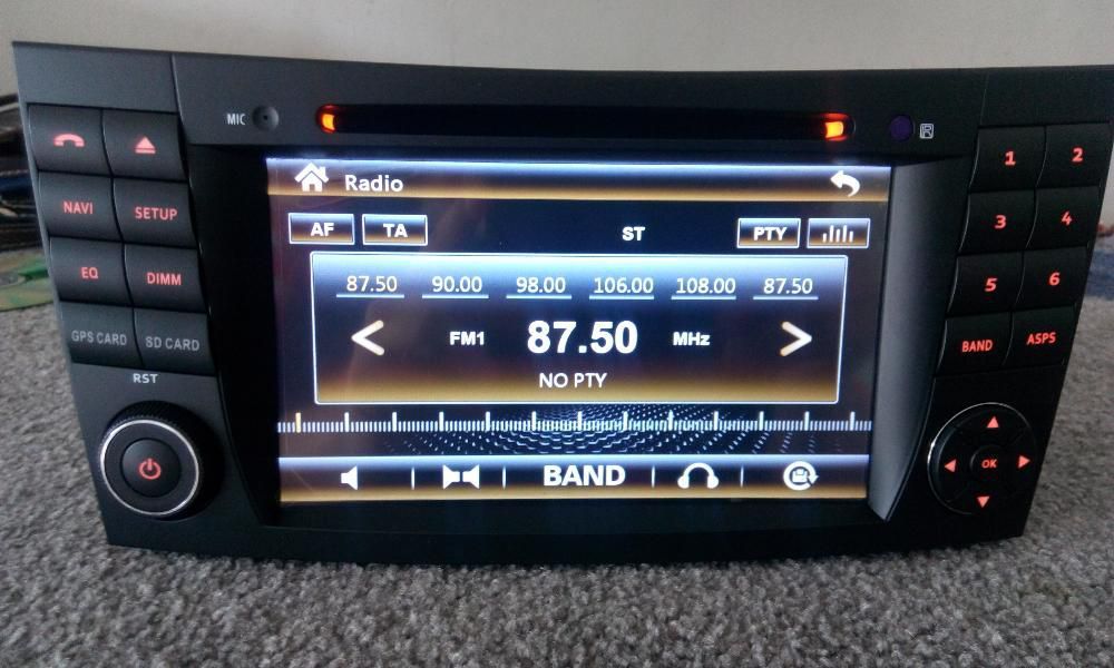 Navigatie Mercedes E-Class W211,CLS W219