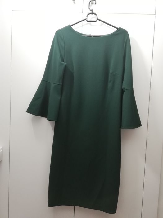 Rochie verde smarald Calvin Klein