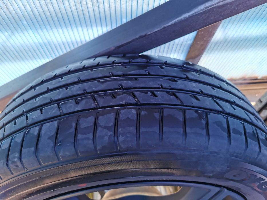 Продавам 4 бр.спортни алуминиеви джанти с летни гуми за Mazda CX-5,CX7