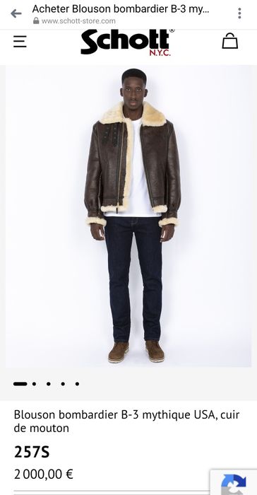 Geaca piele,cojoc,Schott XXL,pe eticheta 4XL